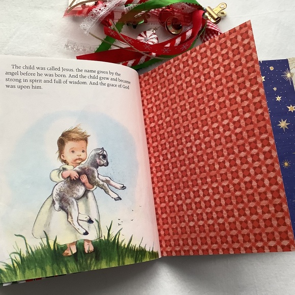 Christmas Junk Journal Plus Ephemera Pack about 70 pieces Vtg Little Golden Book - Picture 13 of 16